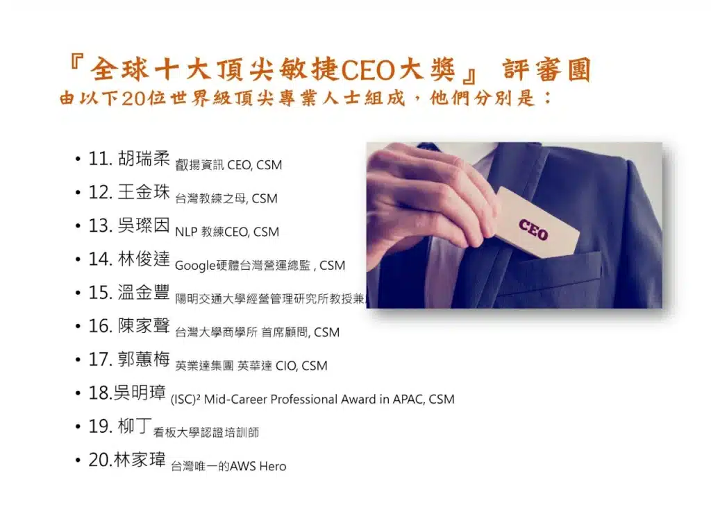 global top ten agile ceo 03 6