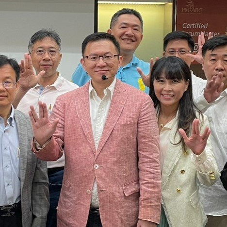 CEO CSM, the Zenith of CSM Courses on a Global Scale 25 Teacher Roger and Chairman of Xinya Digital, Wei Bifen