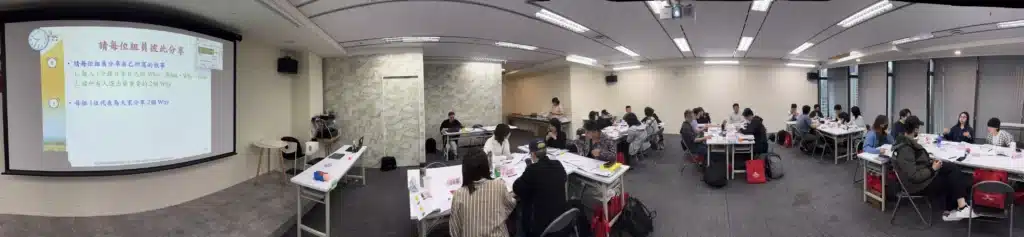 教室上課全景