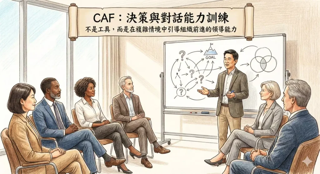 CAF：決策與能力對話訓練