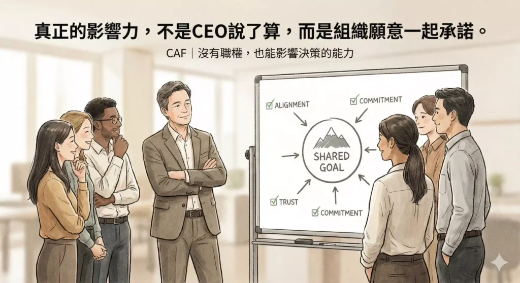 真正的影響力不是CEO說了算
