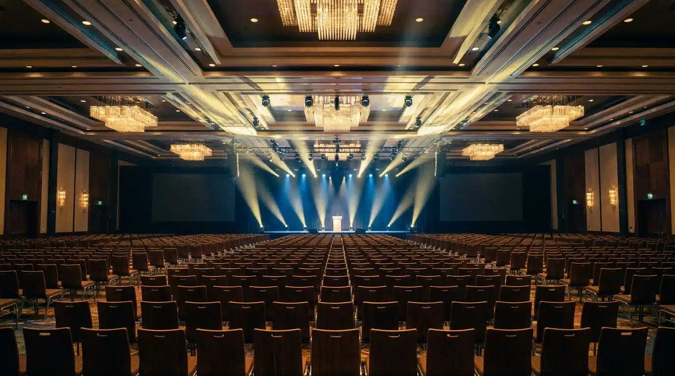 頒獎典禮會議廳空景