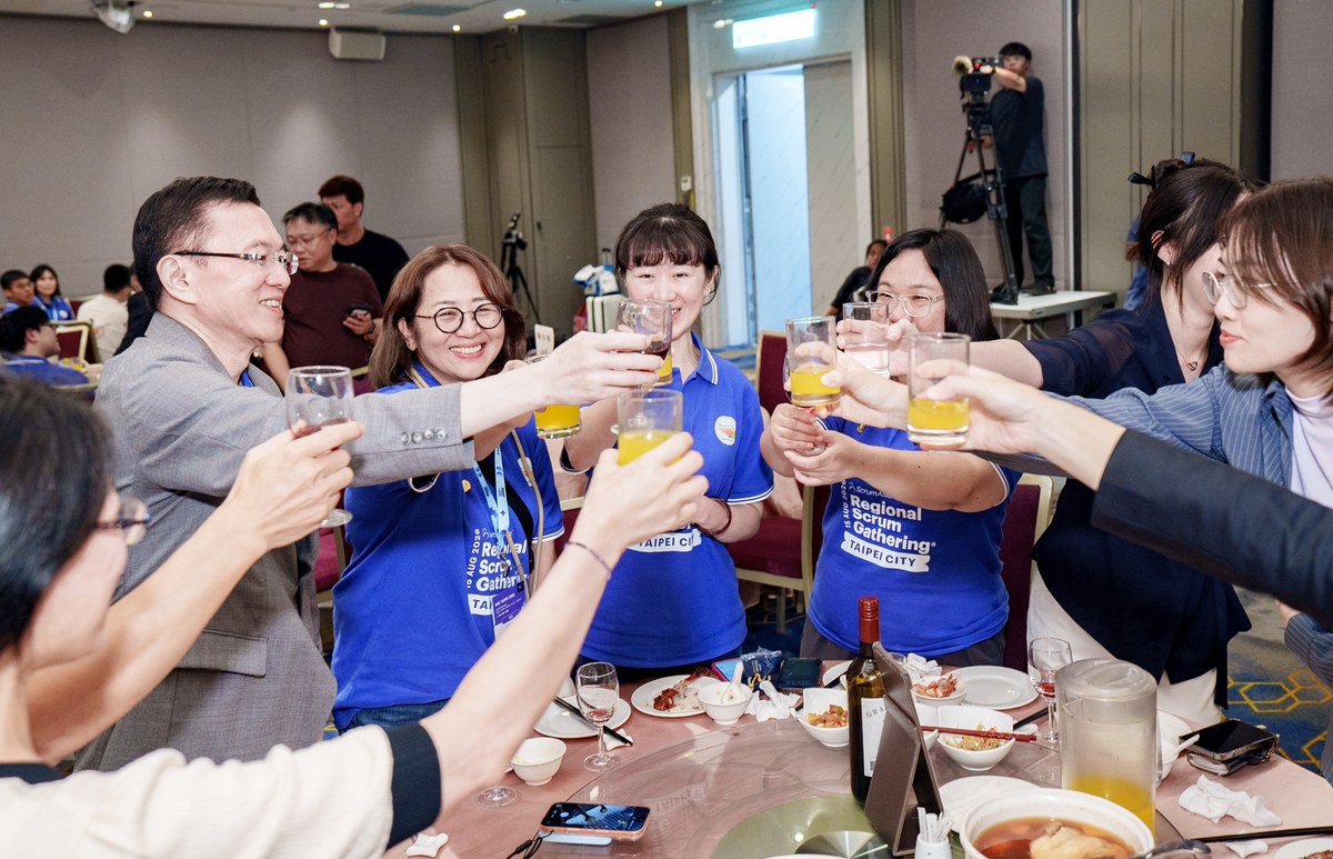 A Roster of Twenty, Carrying an Entire International Conference 1 The after-party toast