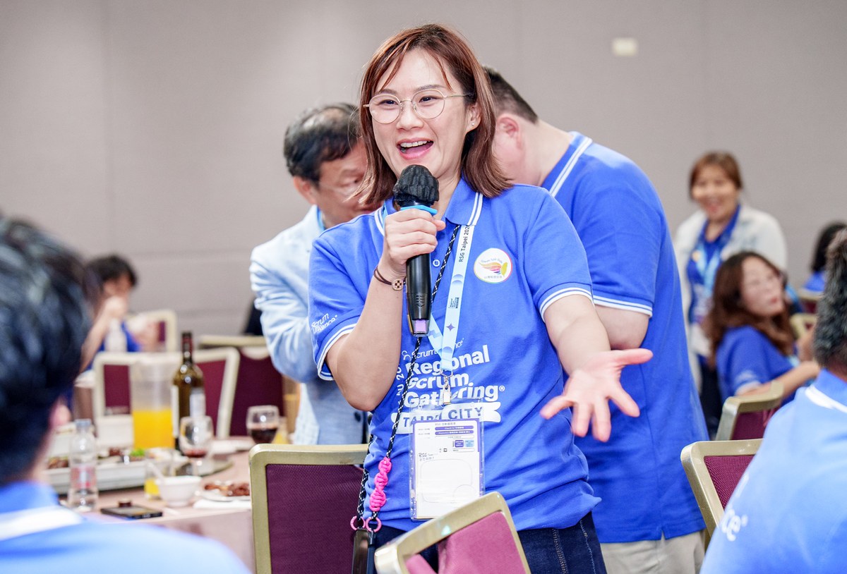 A Roster of Twenty, Carrying an Entire International Conference 11 Phyllis Chen's post-event testimonial sharing
