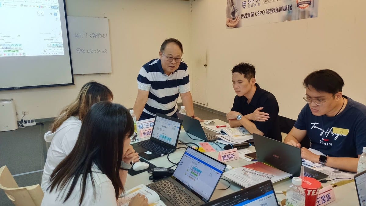 「這不是我的事」——世磊總經理用三道考題,讓 18 位主管自己說出「當責」 4 總經理全程跟課