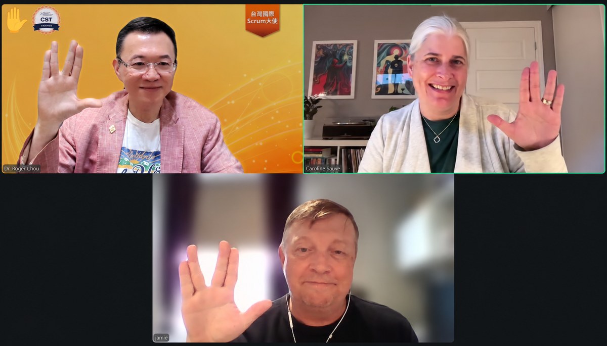 Scrum Alliance 專文報導:全球唯一CEO定位的RSG,我們真的讓世界看見台灣 2 2026 年 9 月 24 日,與加拿大 GOAT 論壇籌辦人交流 RSG Taipei 的活動設計及高階主管參與經驗
